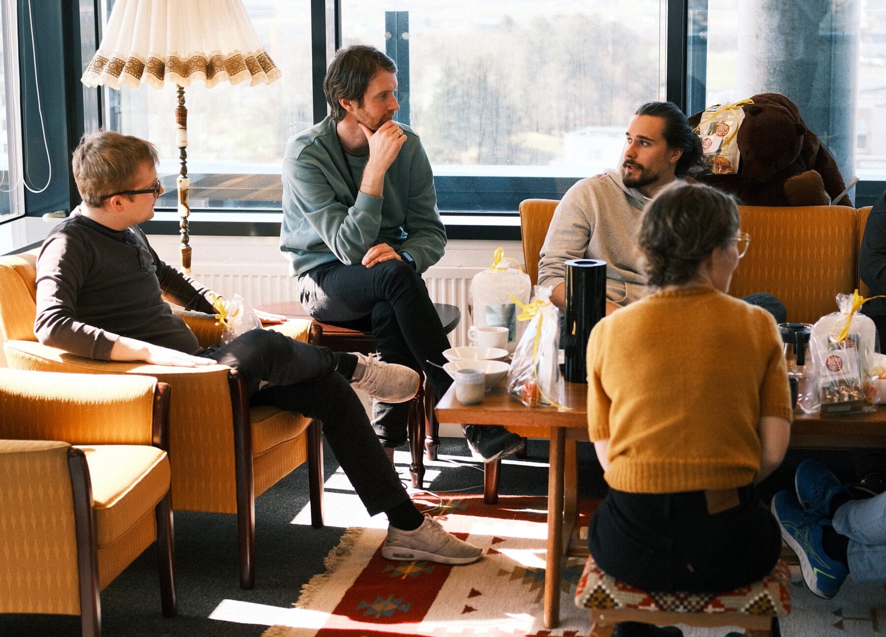 Stemningsbilde av kontoret til Grensesnitt